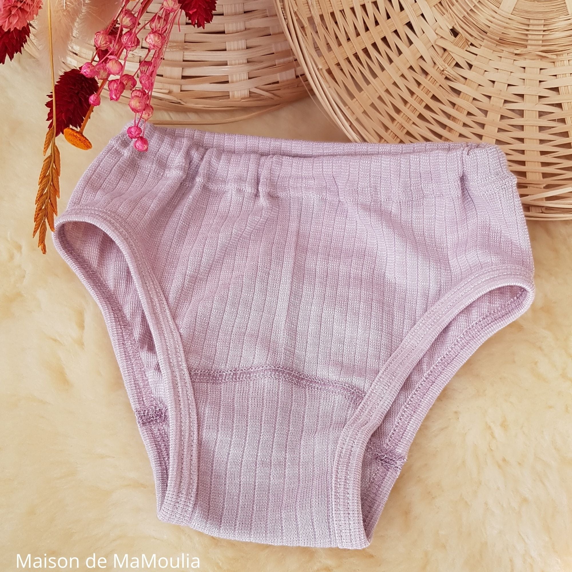 Cosilana - Culotte enfant, laine-soie-coton