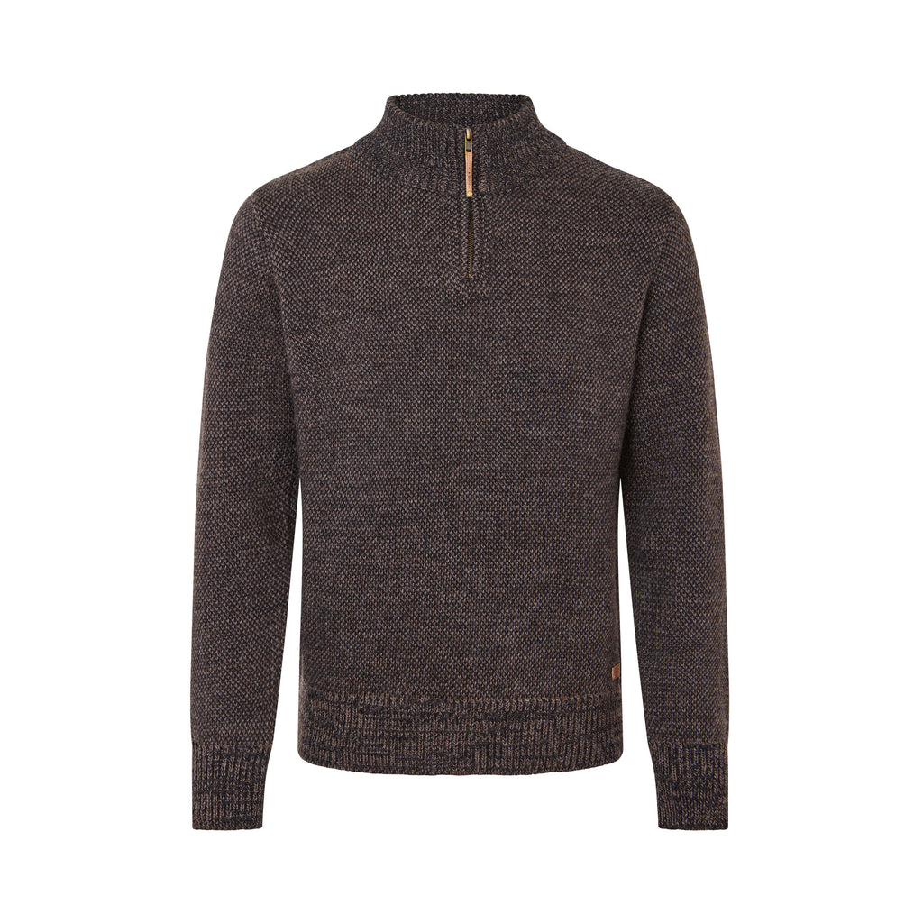 Fuza Wool - Pull homme col camionneur Dai laine mérinos