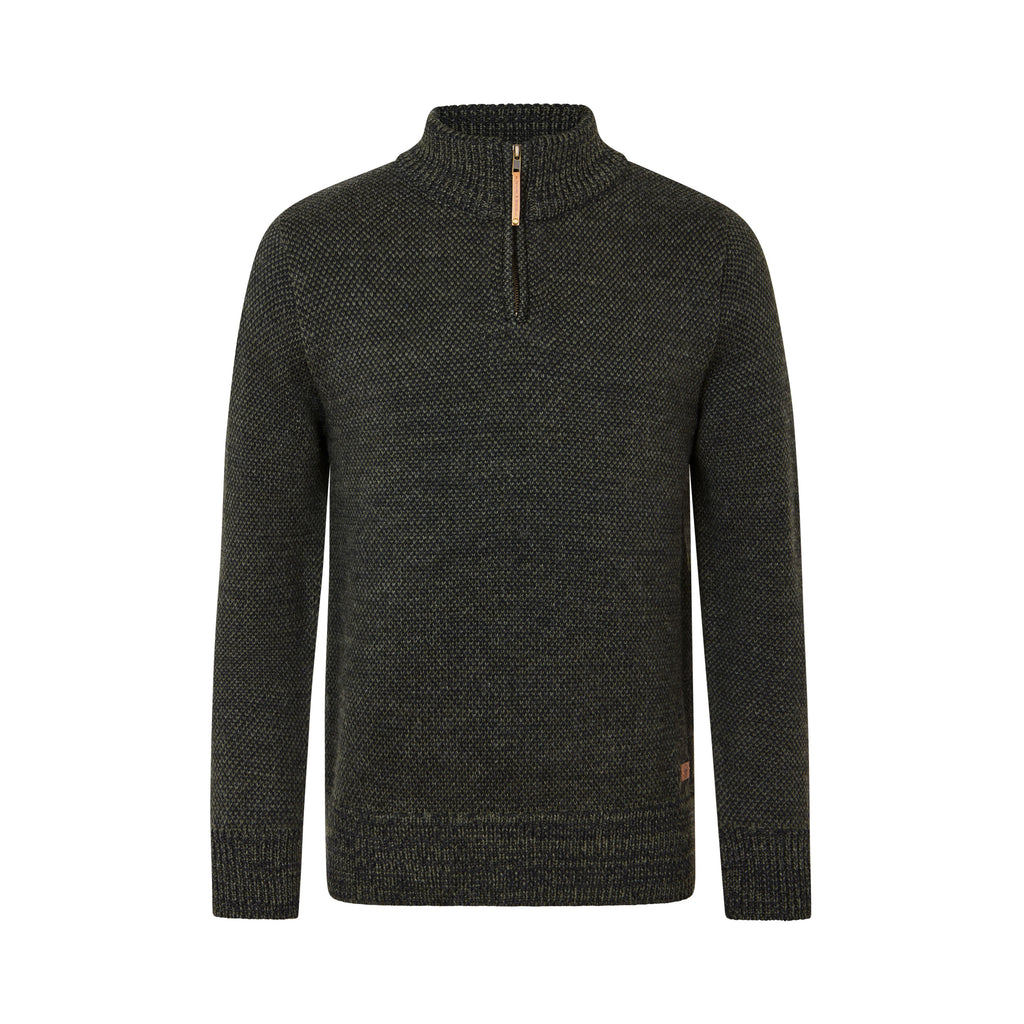 Fuza Wool - Pull homme col camionneur Dai laine mérinos