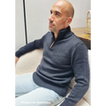 Fuza Wool - Pull homme col camionneur Dai laine mérinos Fuza Wool