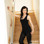 Cosilana - Débardeur femme bretelles larges, laine-soie