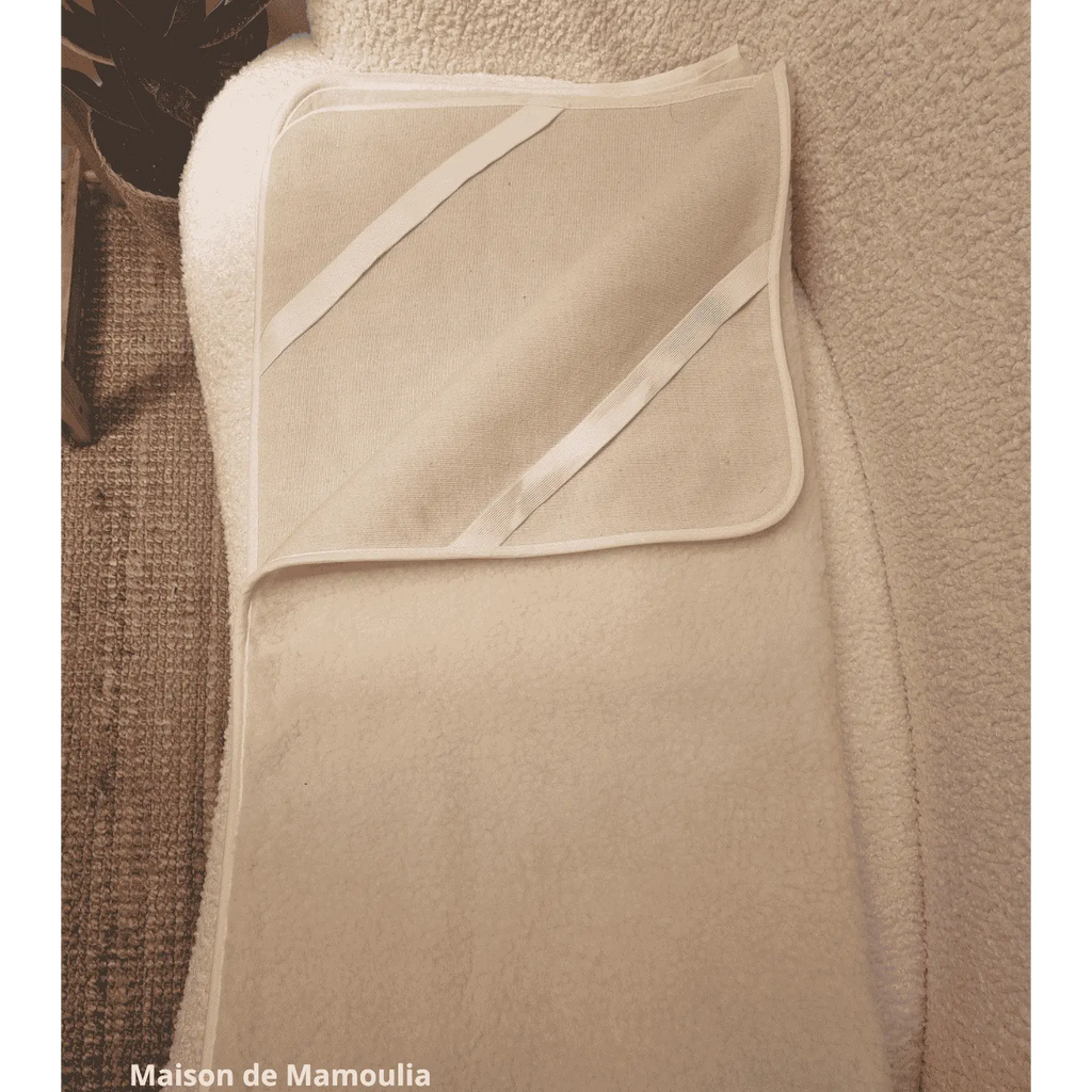 Saling - Double-sided mattress topper, pure organic wool-cotton