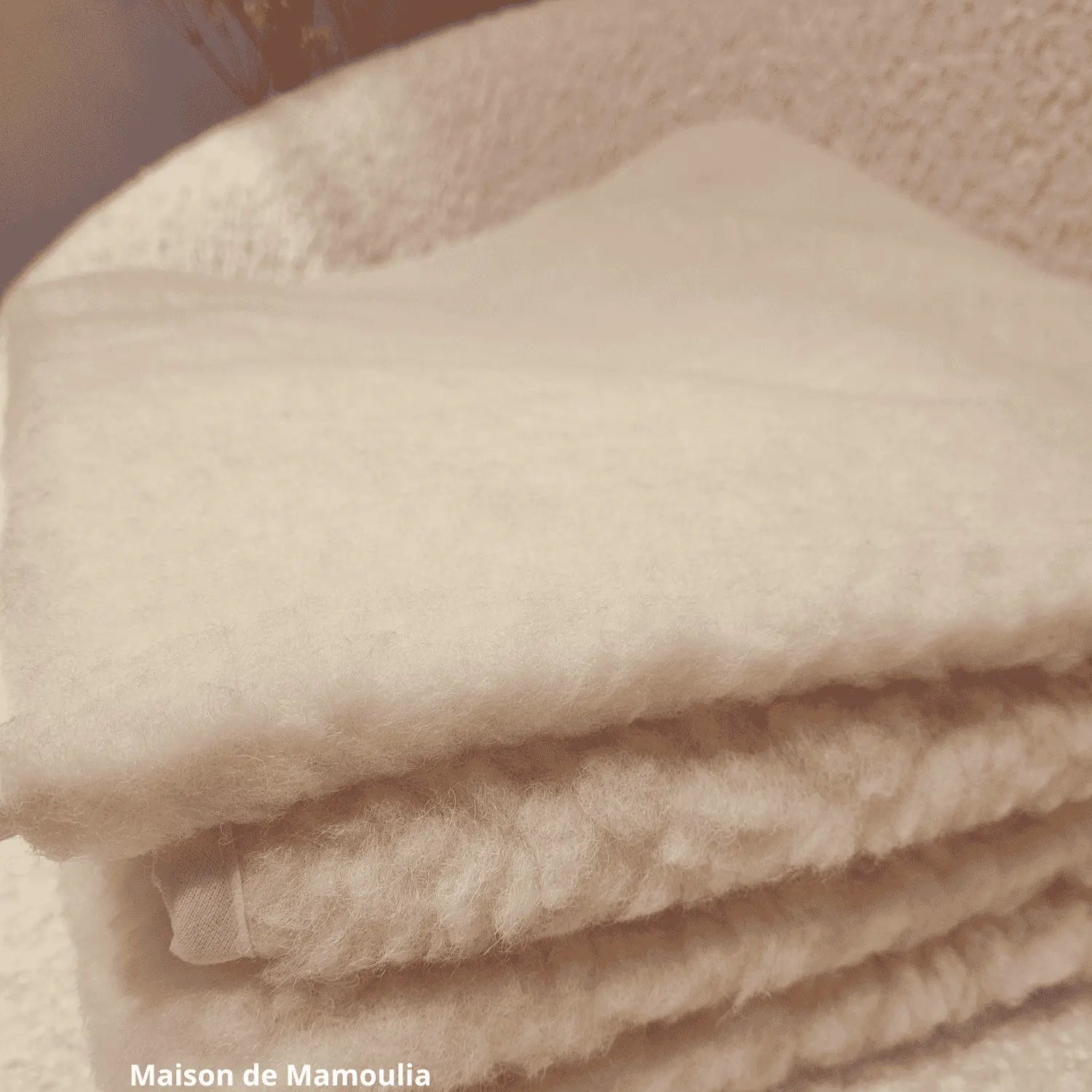 Saling - Double-sided mattress topper, pure organic wool-cotton