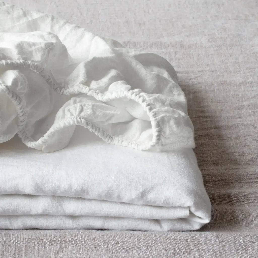 Linen Tales - Drap housse en pur lin lavé