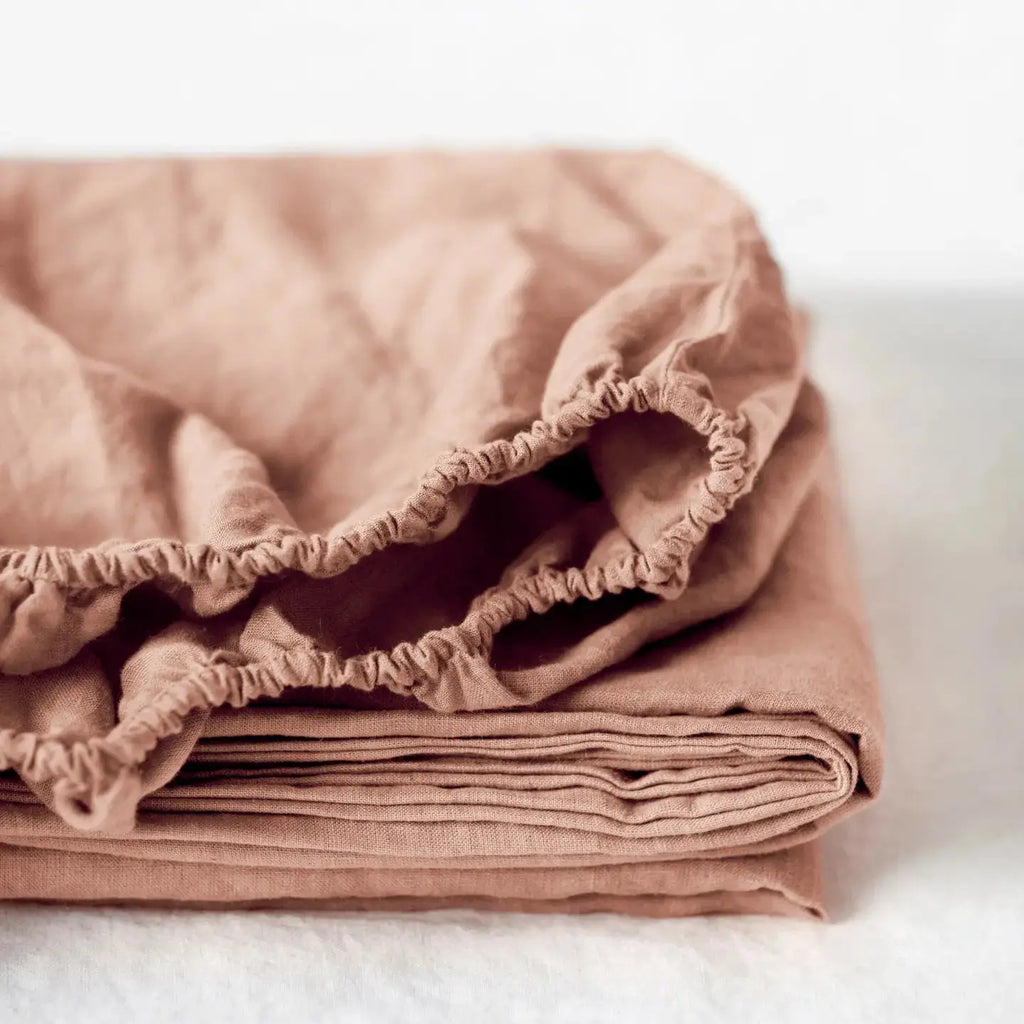 Linen Tales - Drap housse en pur lin lavé