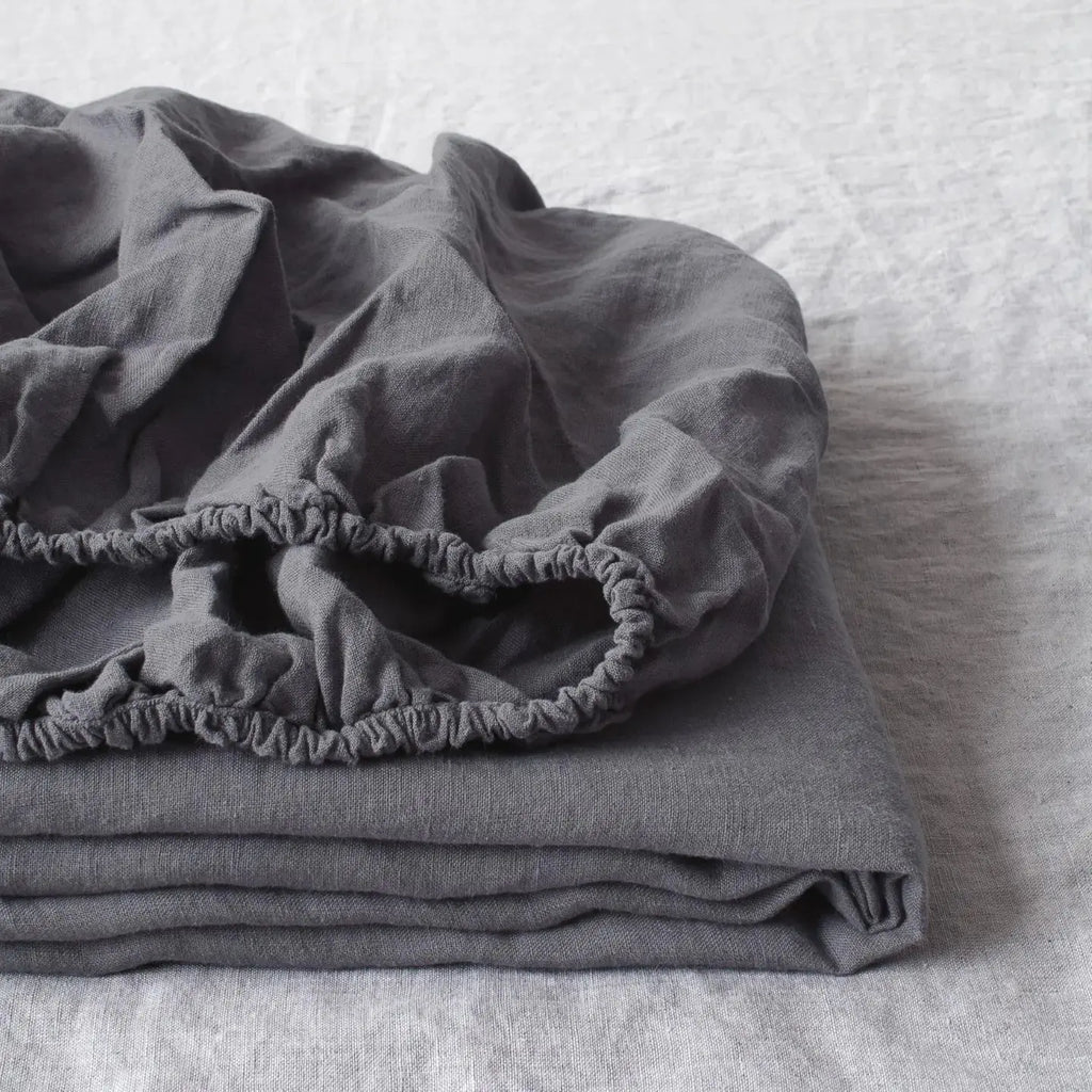Linen Tales - Drap housse en pur lin lavé