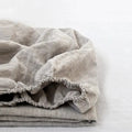 Linen Tales - Fitted sheet in pure washed linen