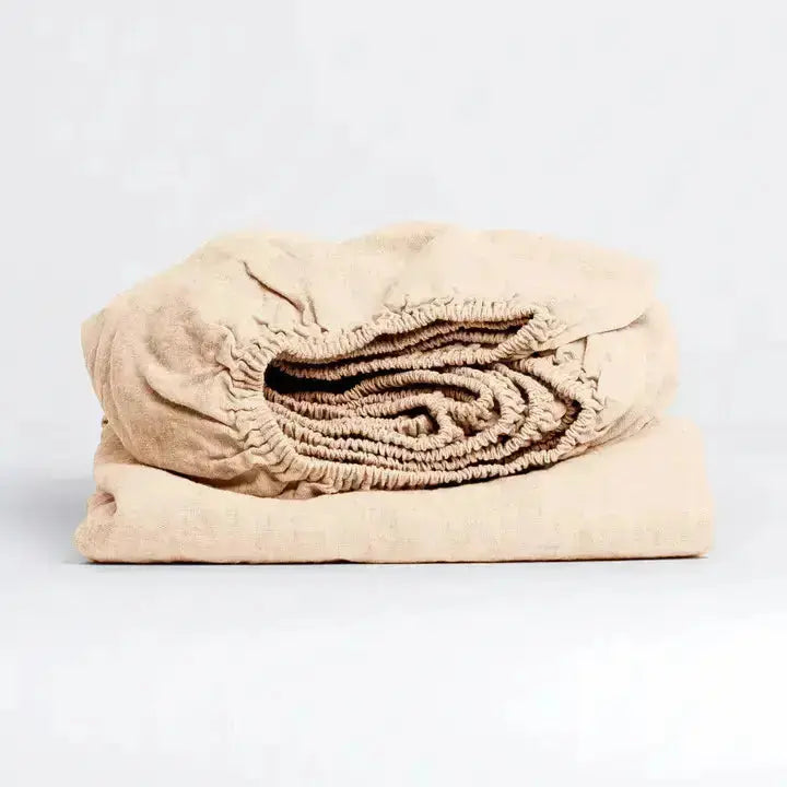 Linen Tales - Drap housse en pur lin lavé Linen Tales
