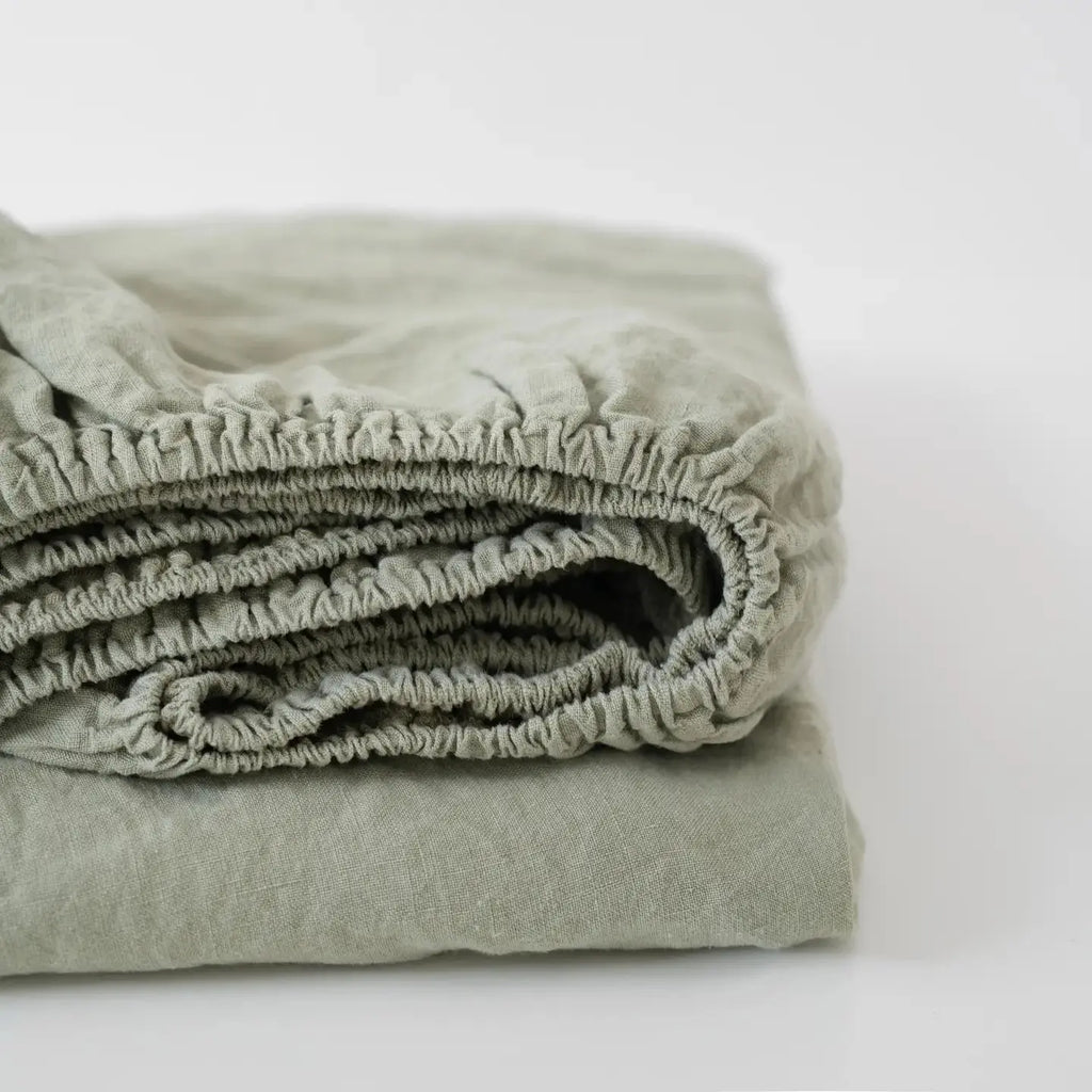 Linen Tales - Drap housse en pur lin lavé