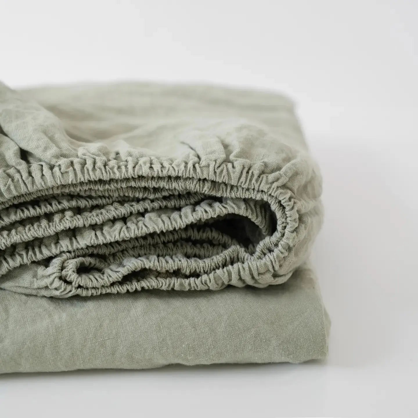 Linen Tales - Fitted sheet in pure washed linen