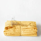 Linen Tales - Pure washed linen flat sheet