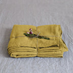 Linen Tales - Pure washed linen flat sheet