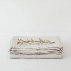Linen Tales - Pure washed linen flat sheet