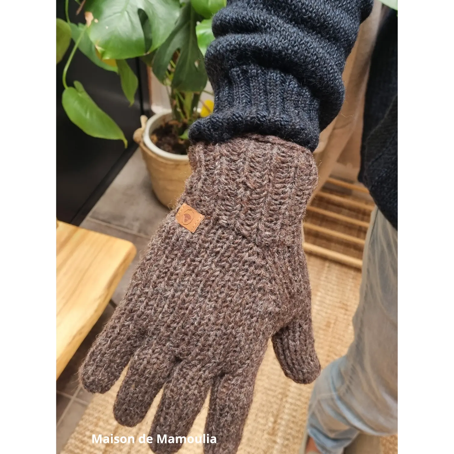 Fuza wool - Gants homme en laine mérinos doublés Fuza Wool