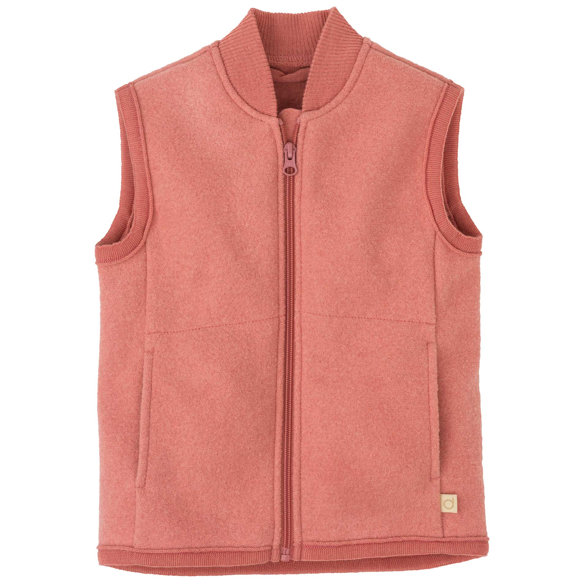 Disana - Gilet sans manches enfant, laine bouillie