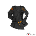 MaM - Wrap cardigan cache-cœur - laine mérinos