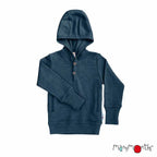 ManyMonths - Henley Hoodie - merino wool
