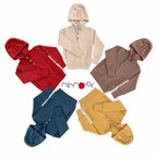 ManyMonths - Henley Hoodie - merino wool