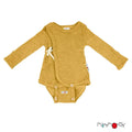 ManyMonths - Kimono 2-in-1 Grow Body/Shirt - Merino wool