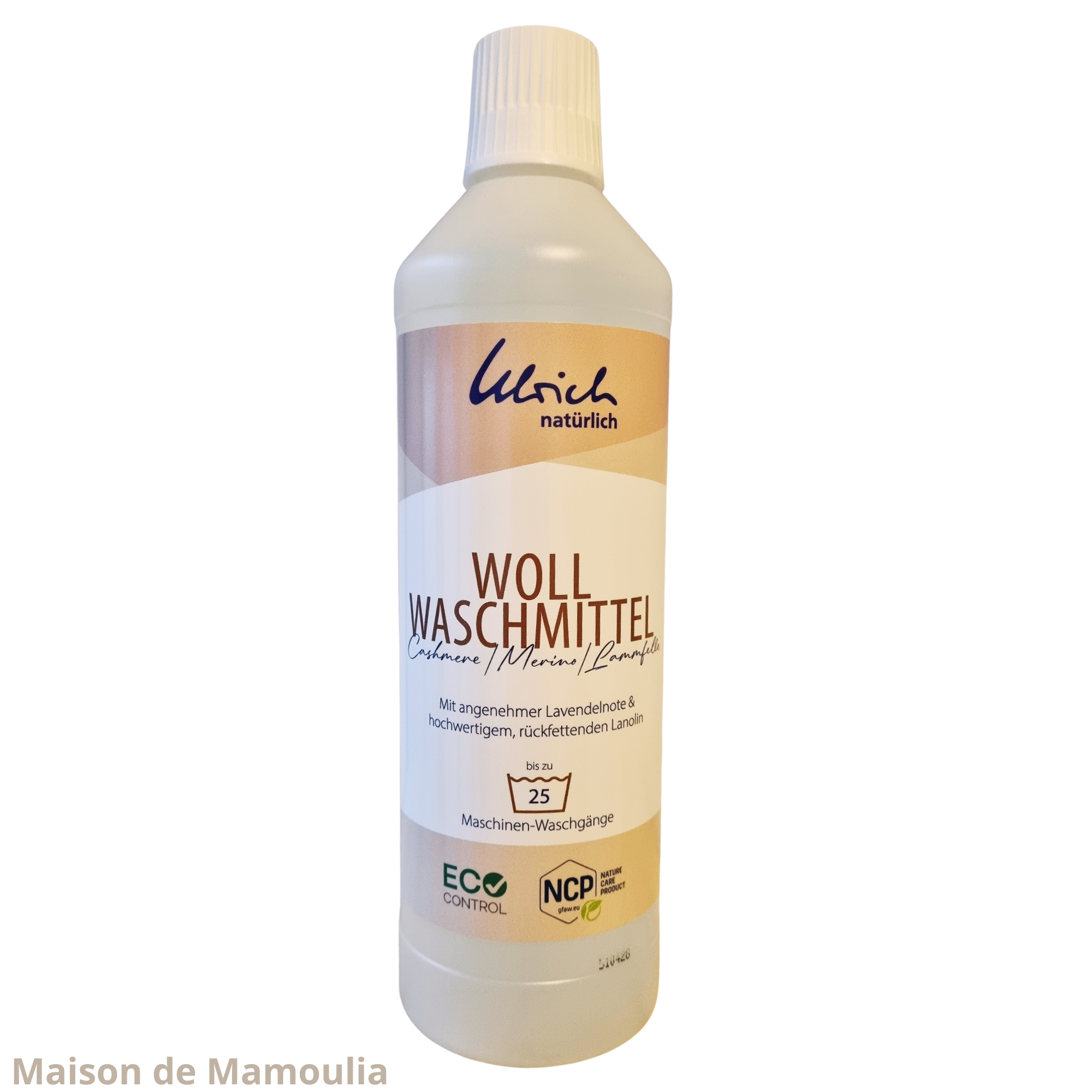 Ulrich - Lessive avec lanoline - Laine et Peaux, 500 ml