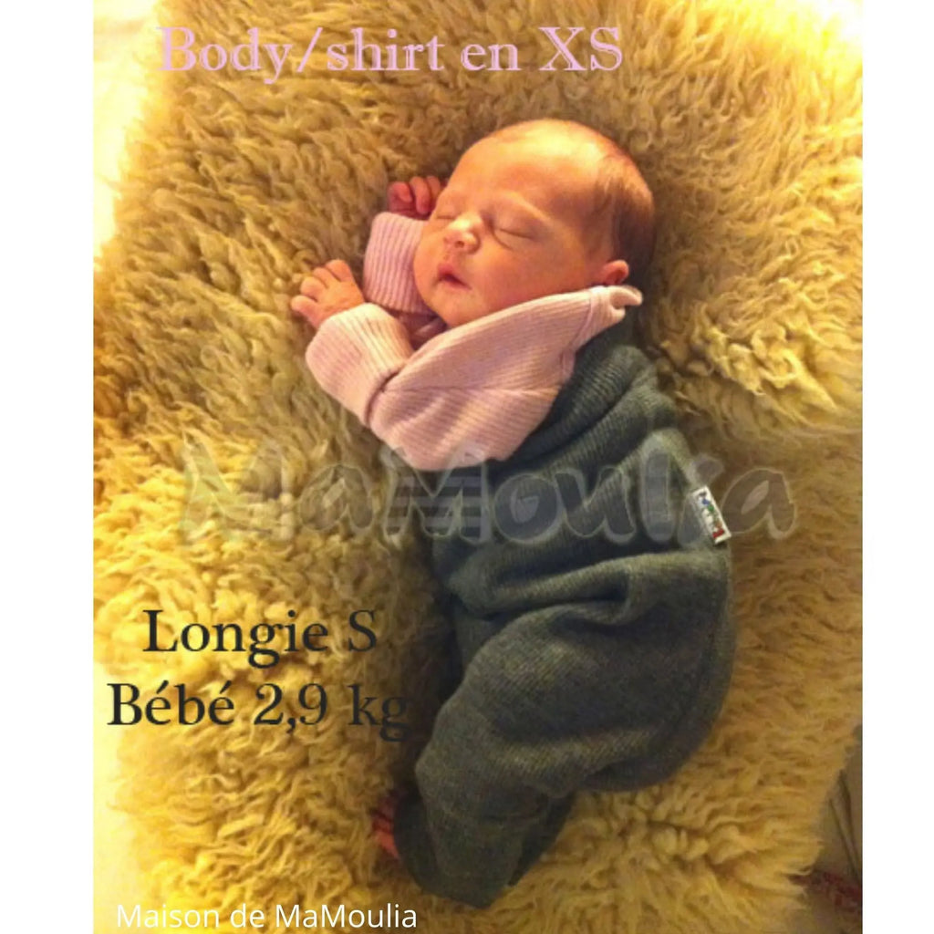 ManyMonths - Longies pantalon évolutif reversible - laine mérinos ManyMonths