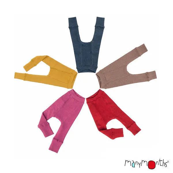 ManyMonths - Longies pantalon évolutif reversible - laine mérinos