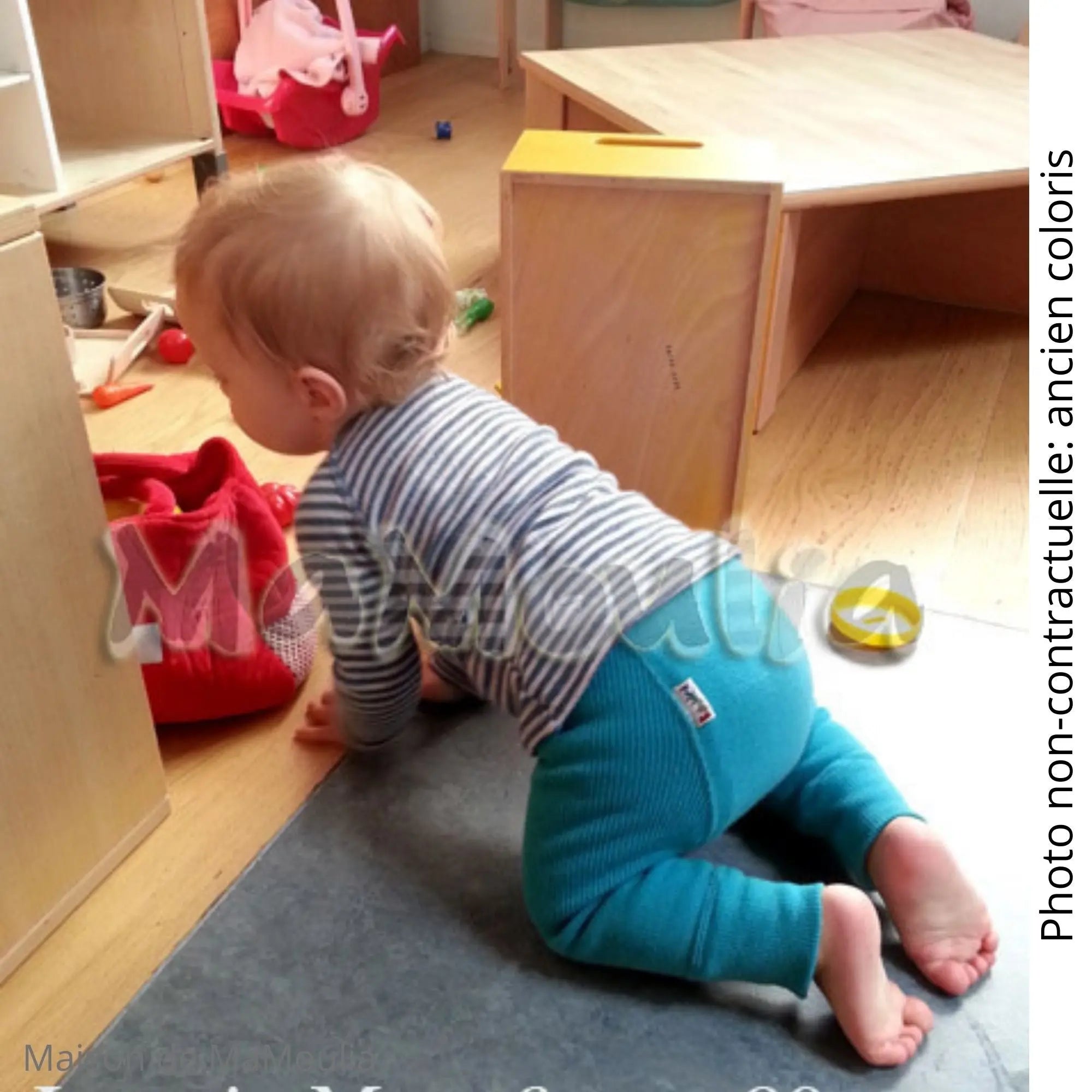 ManyMonths - Longies pantalon évolutif reversible - laine mérinos ManyMonths