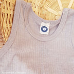 Cosilana - Débardeur enfant, laine-soie-coton