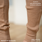 MaM - Pantalon Lounge Joggers femme et ado, laine mérinos