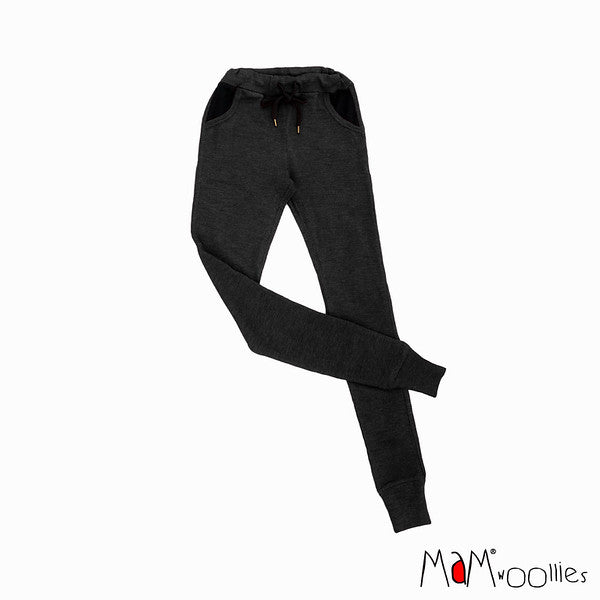 MaM - Pantalon Lounge Joggers femme et ado, laine mérinos