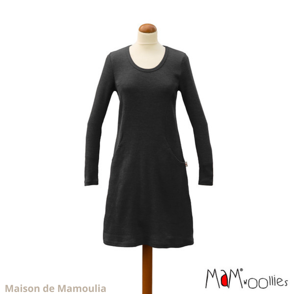 MaM - Robe-tunique Saaga, laine mérinos