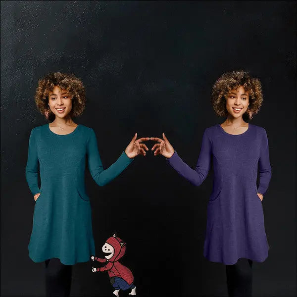MaM - Robe-tunique Saaga, laine mérinos MaM