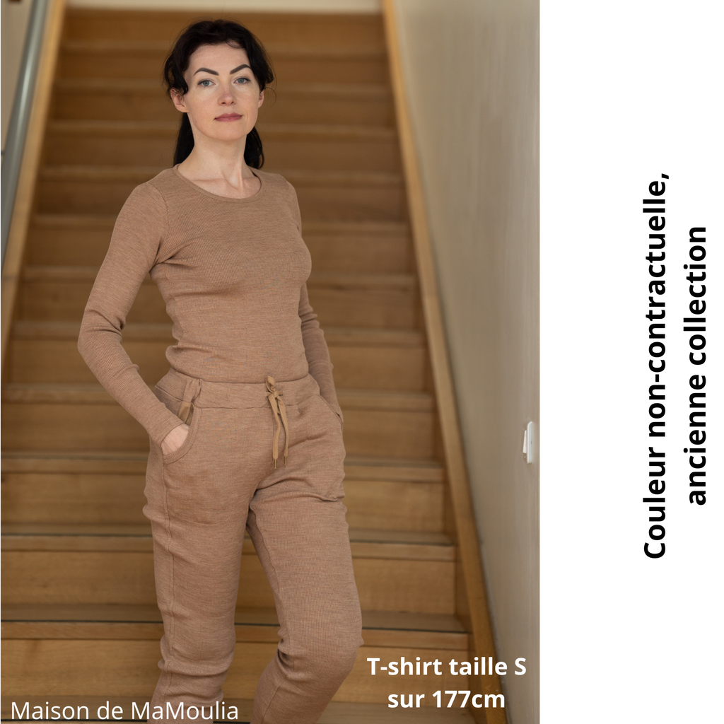 MaM - T-shirt femme et ados, laine mérinos
