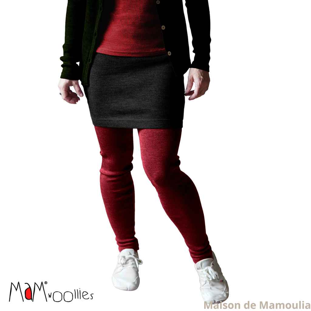 MaM - Multitube - Top-Jupe-Snood, laine mérinos