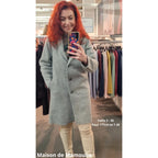 Disana - Manteau femme pure laine bouillie Disana