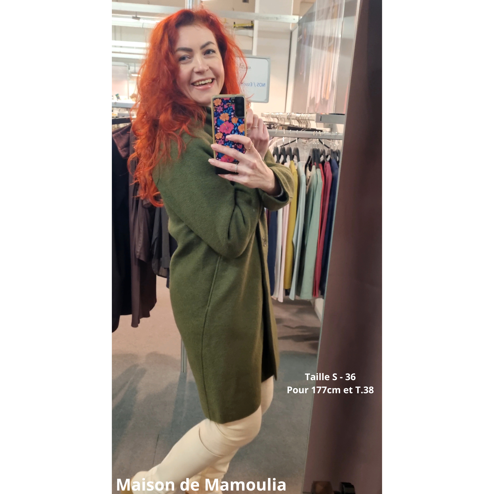 Disana - Manteau femme pure laine bouillie