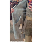 Disana - Manteau femme pure laine bouillie Disana