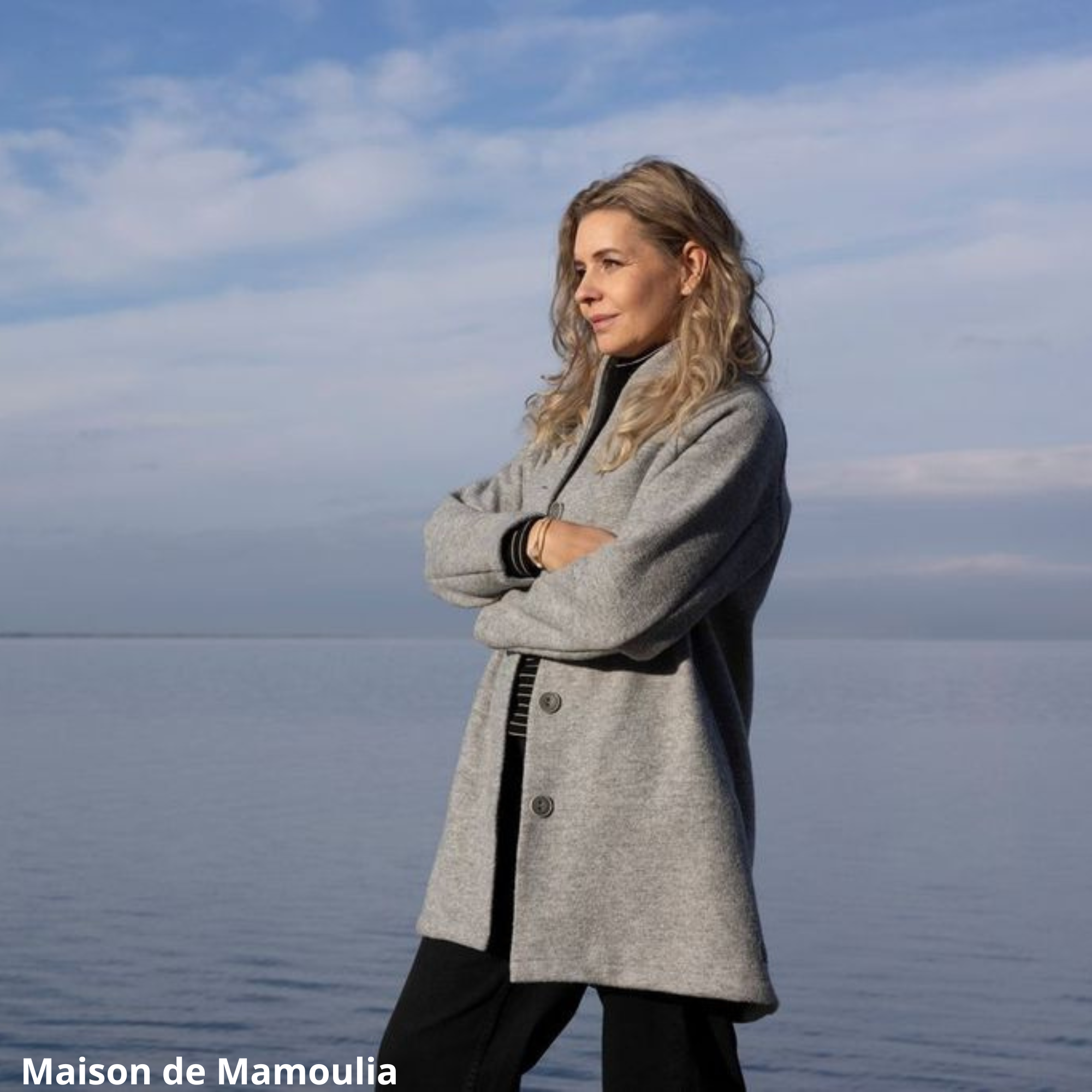 Disana - Manteau femme pure laine bouillie