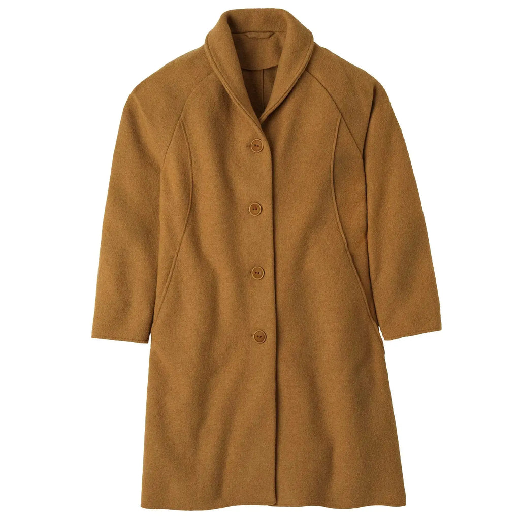 Disana - Manteau femme pure laine bouillie Disana
