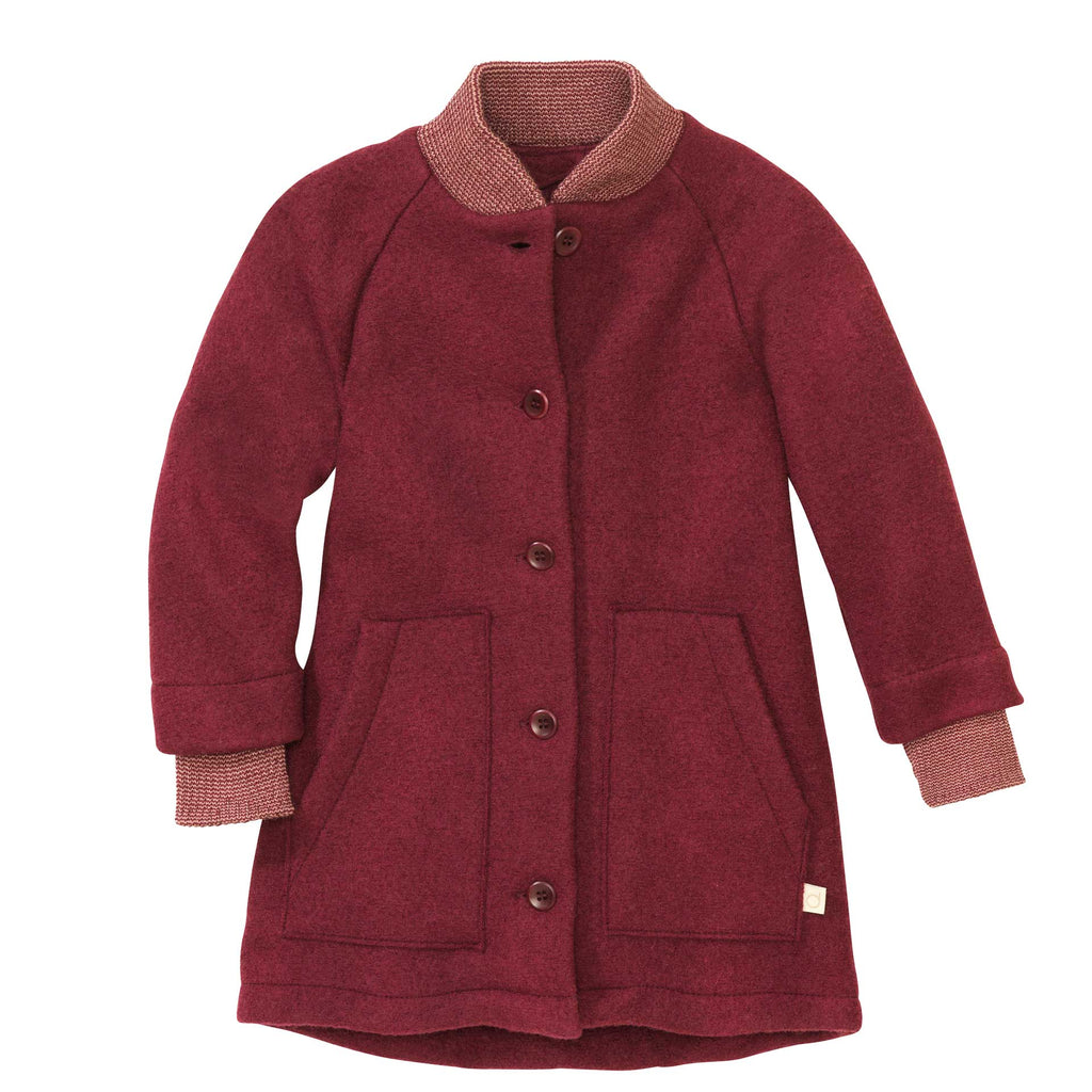 Disana - Manteau enfant laine bouillie