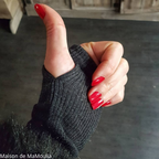 MaM - Mitaines longues sans pouce, laine mérinos