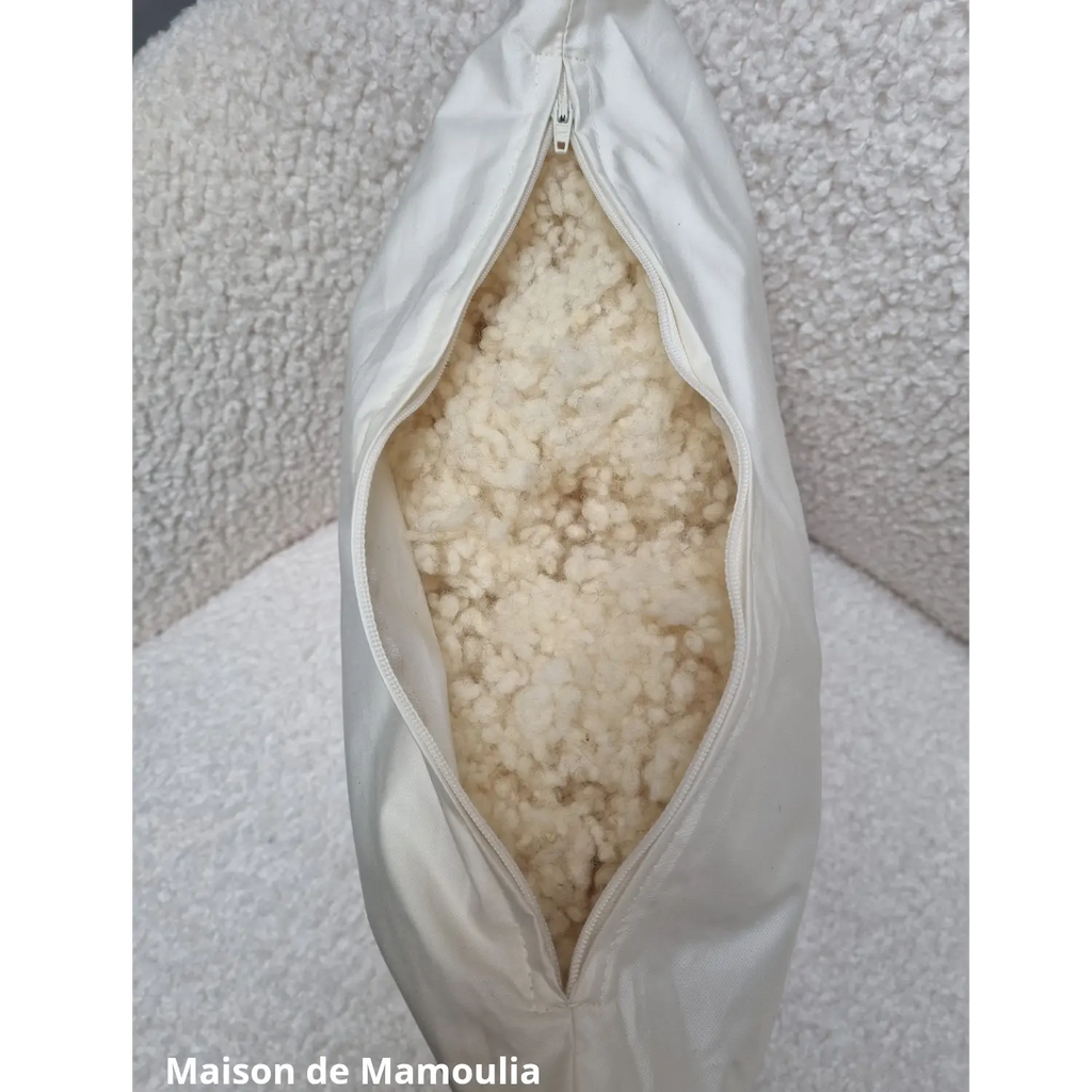 Oreiller en pure laine - Maison de Mamoulia