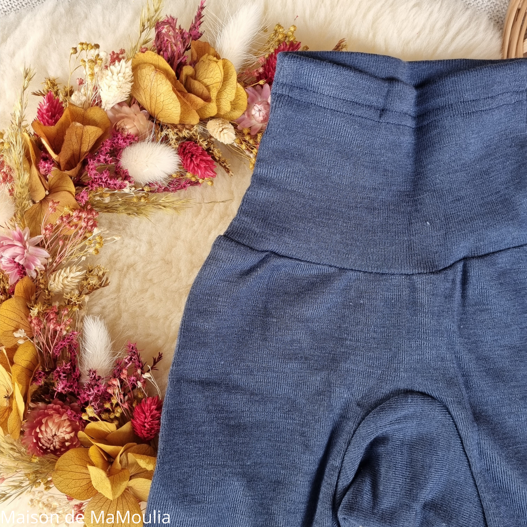 Cosilana - Pantalon bébé, laine-soie