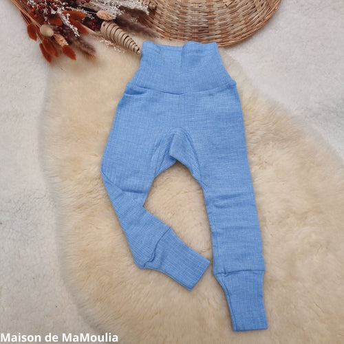 Cosilana - Pantalon bébé, laine-soie-coton