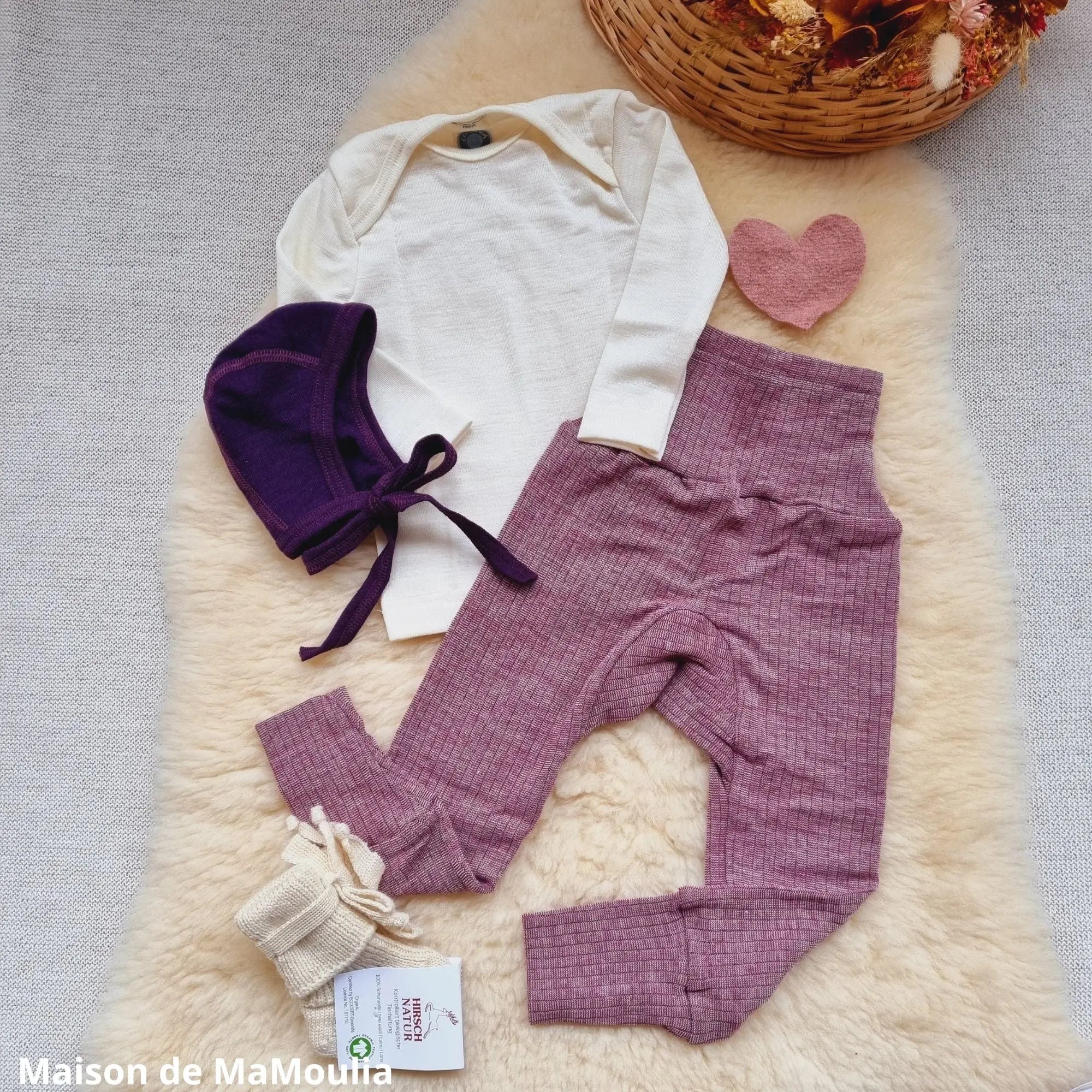 Cosilana - Bonnet bébé, laine-soie Cosilana