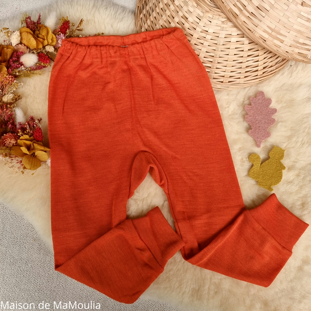 Cosilana - Legging enfant, laine-soie