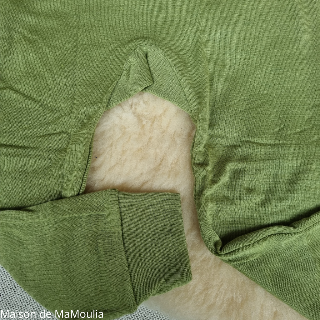 Cosilana - Legging enfant, laine-soie