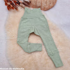 Cosilana - Pantalon bébé, laine-soie-coton