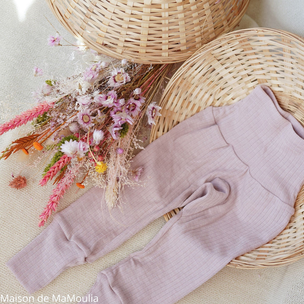 Cosilana - Pantalon bébé, laine-soie-coton