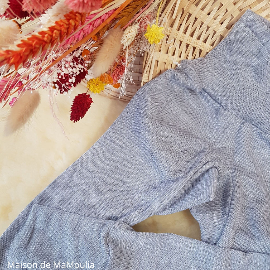 Cosilana - Pantalon bébé, laine-soie